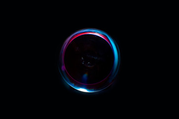 Artistic Abstract Glass Sphere Eyes Blue Fiosh Eye 2