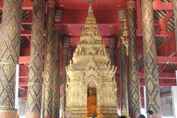 thai temple in bangkok thailand