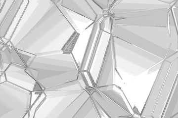 Abstract background of polygons.