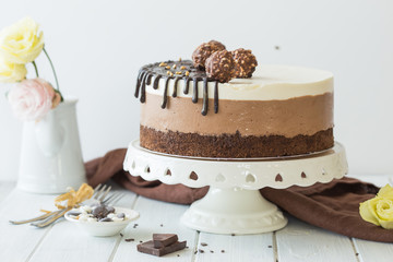 Whole mousse cake 