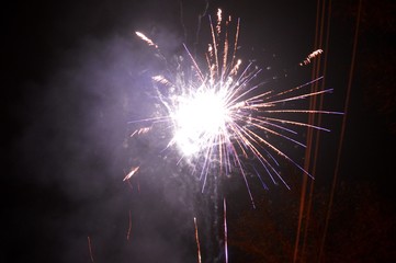 fireworks on New Year's Eve