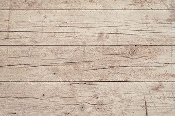 Fototapeta na wymiar Aged Wood plank background. Grunge outdoor wood surface. Empty template