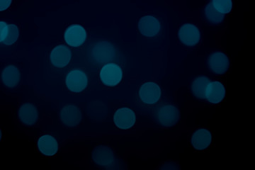 Blue Bokeh images abstract background