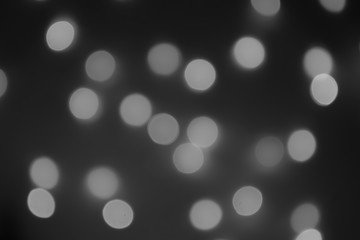 White Bokeh images abstract background