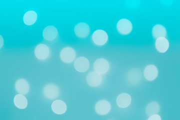 Blue Bokeh images abstract background