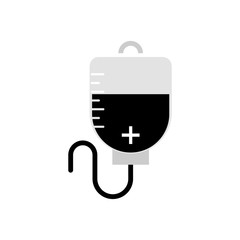 blood bag icon design vector logo template EPS 10