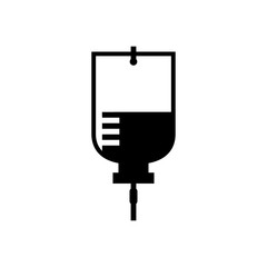 blood bag icon design vector logo template EPS 10