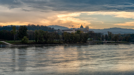 Fototapeta premium Donau bei Melk