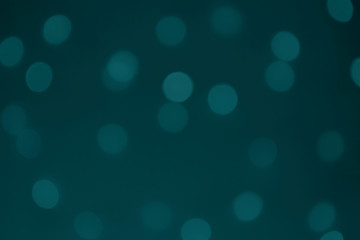 Blue Green Bokeh images abstract background