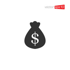 Money Bag Icon Design Vector