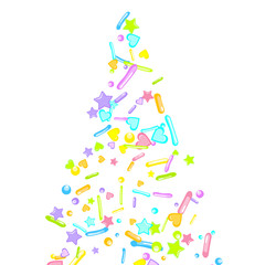 Sprinkles grainy. Cupcake dessert bakery confetti