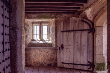 Inside the keep 