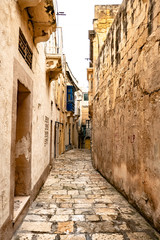 Obraz premium narrow street in Malta