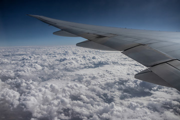 airfoil over the clouds - Powered by Adobe