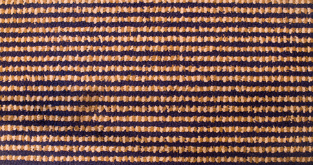 Brown and Blue Woven Carpet