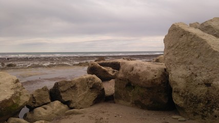 rocks on the beach