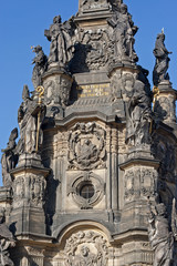 Fototapeta na wymiar Holy Trinity Column in Olomouc