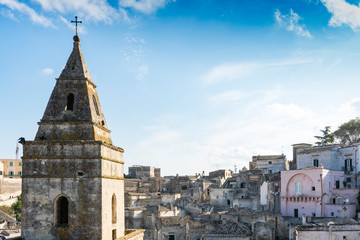 Fototapeta na wymiar San Pietro Barisano Church in Matera, Italy.