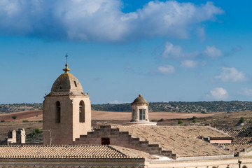 Fototapeta premium Sant' Agostino church. Unesco town Matera