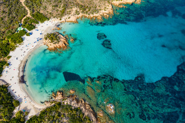 Prince's Beach, one of the most beautiful beaches of the Emerald Coast, North Sardinia © Alien