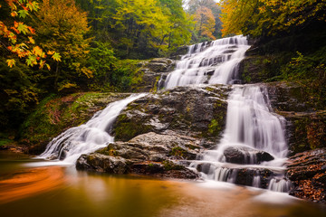Forest in Bursa suuctu waterfalls Turkey