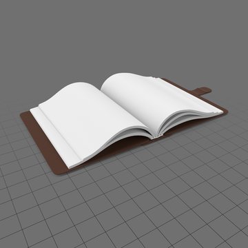 Open notebook