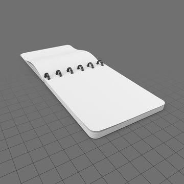 Open spiral notebook 4