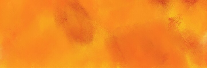 abstract painting background graphic with dark orange, vivid orange and coffee colors and space for text or image. can be used as horizontal background texture