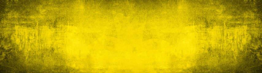 Abstract dirty yellow black texture background banner, trend color 2020