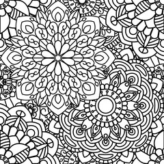 Mandala seamless pattern