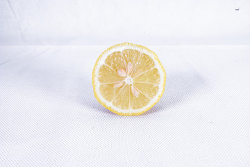 Lemon Lime Orange on White background