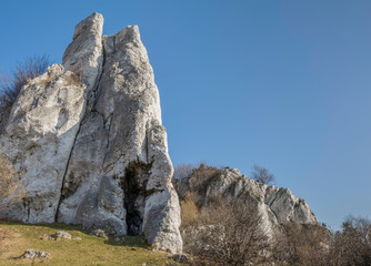 skalny widok w słońcu 1