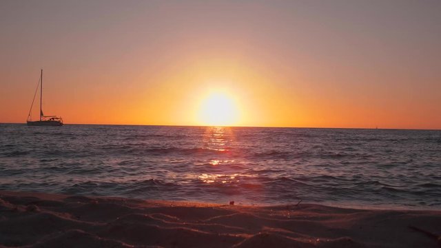 Balearic Island Formentera Magnificent Sunset