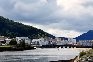 Fototapeta na wymiar city of Viveiro, Lugo, Galicia. Spain. Europe. September 30, 2019