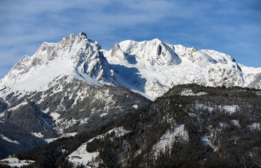 Hochk&ouml;nig-Massiv im Winter, Salzburg, &Ouml;sterreich