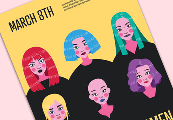 Women's Day Poster Layout
