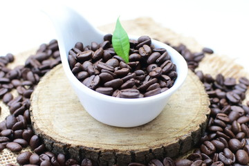 coffee beans ready for preparation