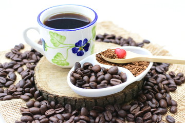 coffee beans ready for preparation