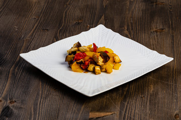 Verdure cotte al forno