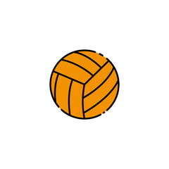 Volleyball flat icon