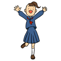 学生女子ジャンプ