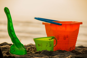 bucket and spade