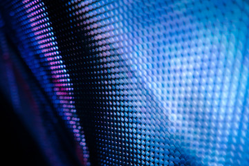 CloseUp LED blurred screen. LED soft focus background. abstract background ideal for design.