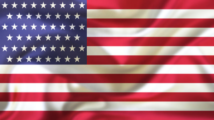united states waving flag
