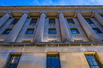 Facade Robert Kennedy Justice Department Washington DC