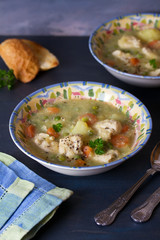 Chicken stew with vegetables