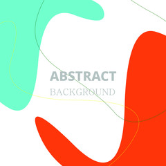 Abstract background of Irregular shapes