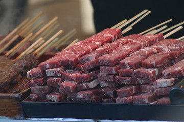 comida callejera en Tokio, Japon