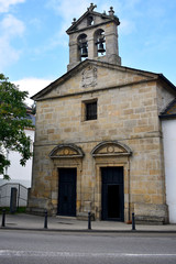 Obraz premium chapel of Our Lady of Mercy in the city of Vivero, in the province of Lugo, belonging to the parish of Santiago de Vivero, Galicia. Spain. Europe September 30, 2019