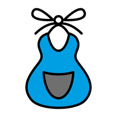 BIB icon vector